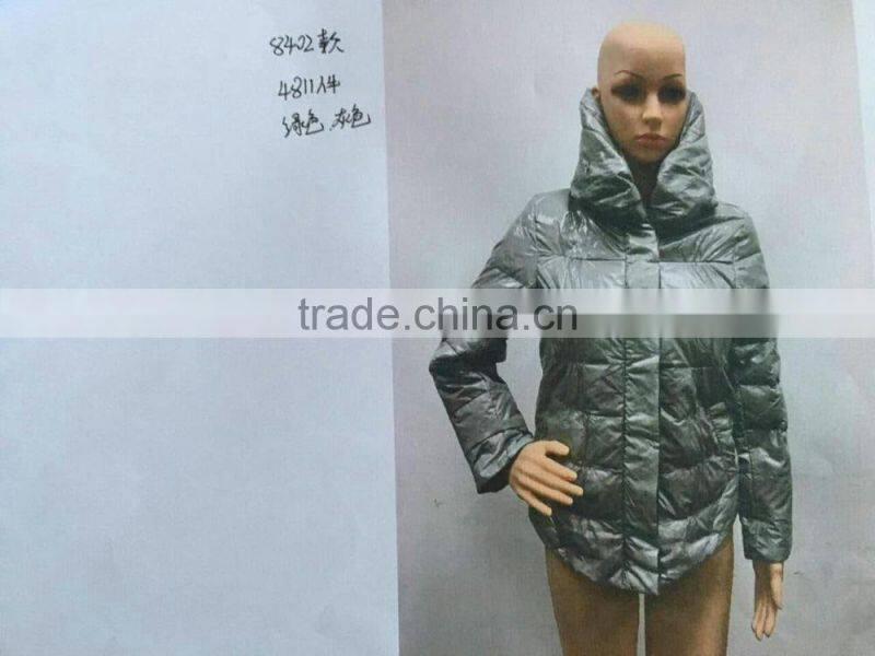 GZY new down coat comfortable export South African stock comfortable 2017 latest high quality