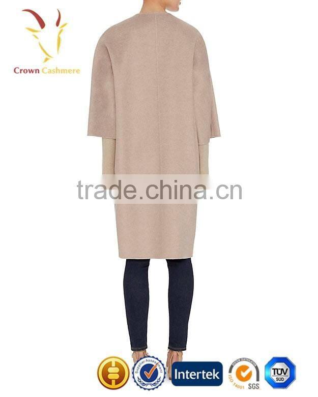 New Design Mongolian Women Cashmere Coat