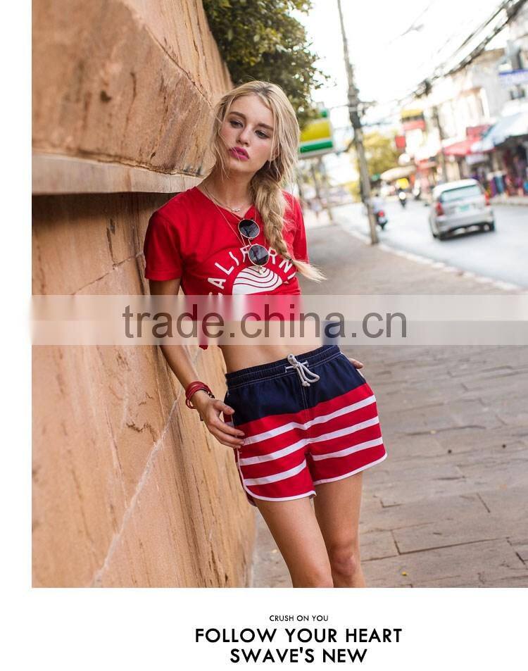 Short Women Beach Wear Erostic Lady Ready Made Sports Shorts