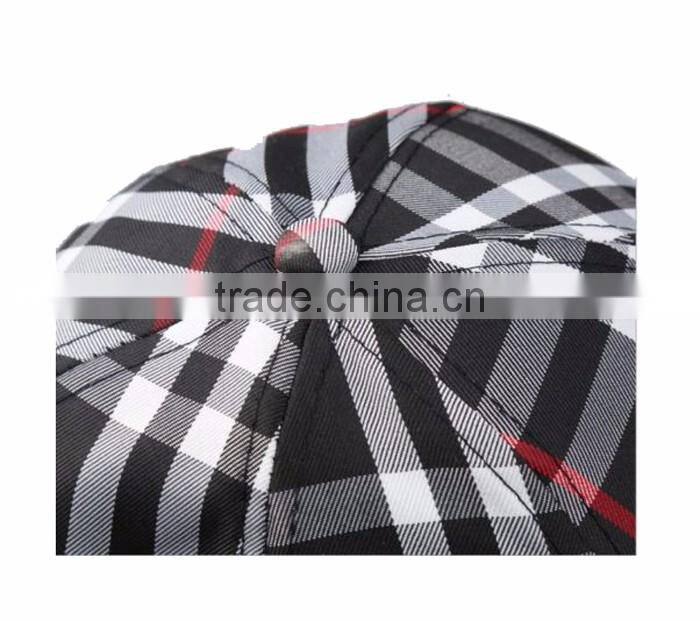 Fashion high quality cotton twill plain metal buckle back baseball cap