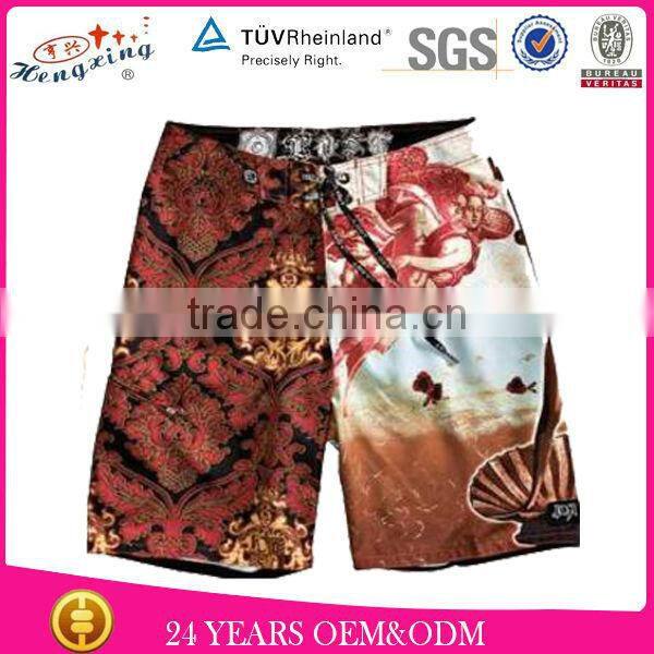 2014 Hot Sale Fashion Design Your Own Mens Blank Board Shorts Wholesale