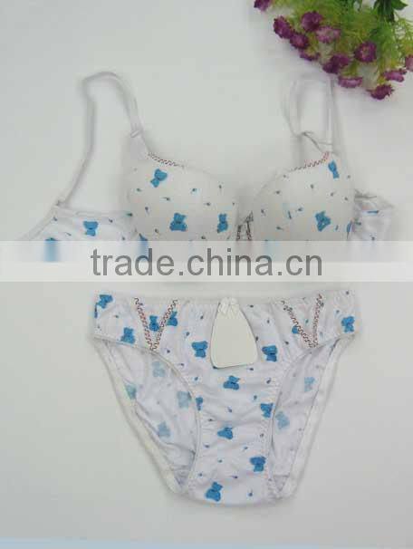 Elegant charming bras and panty sets with deep blace color XXXsexy