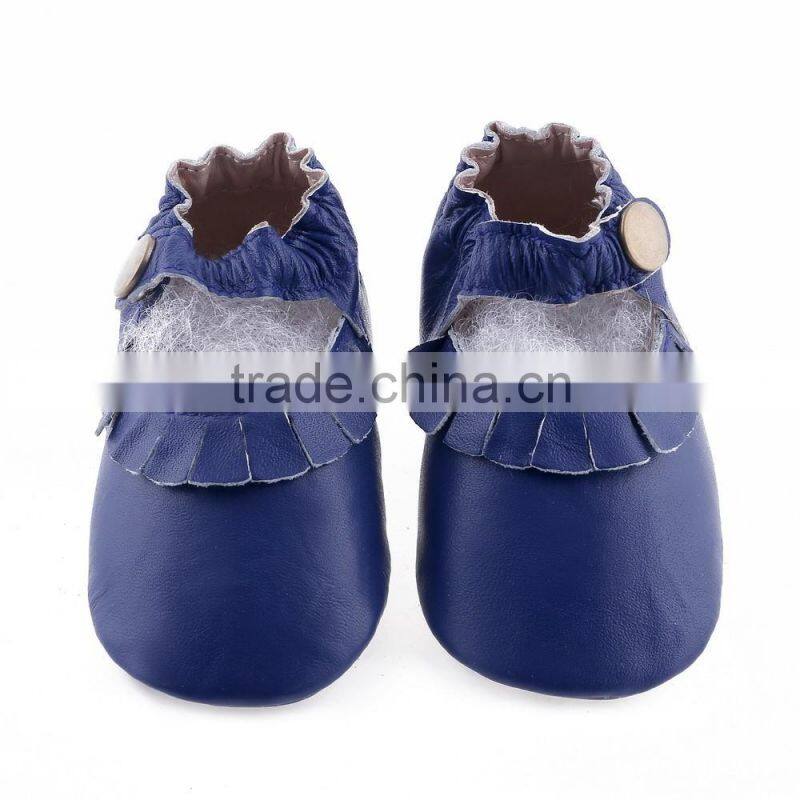 Soft touch leather kids moccs, cute baby girl leather moccasins