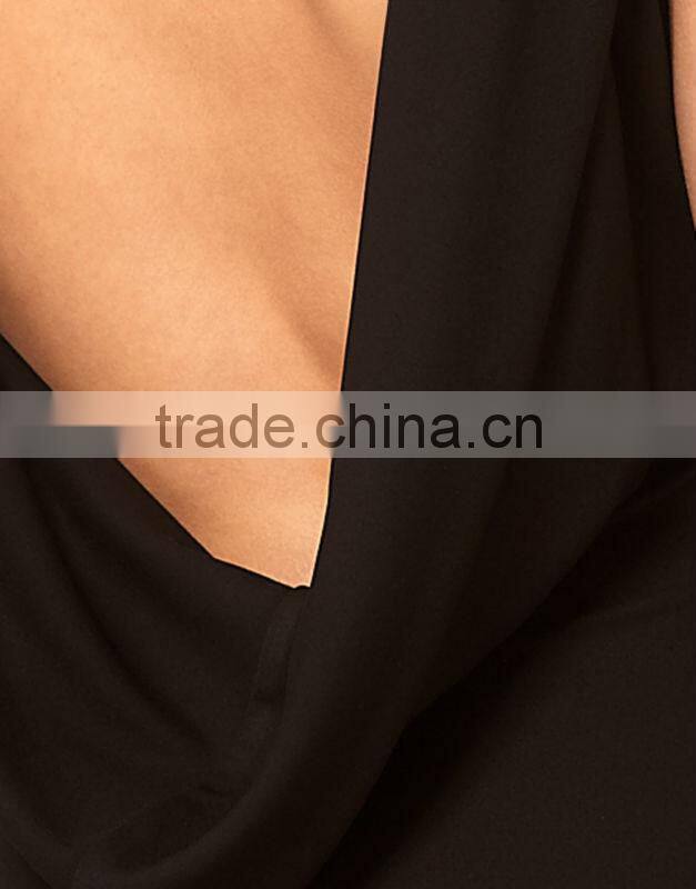 Sexy Cowl Back Dress