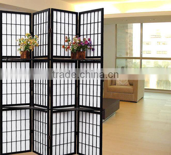 homedecor wooden folding screen / room divider/shoji screen