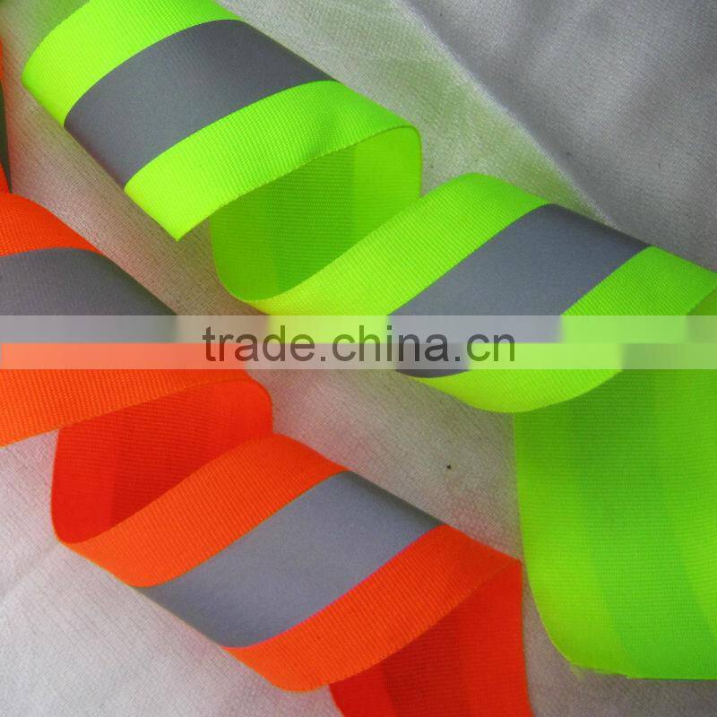 Qlow in the dark ribbon,Reflective Fabric