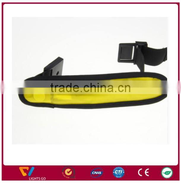 Dongguan New version reflective slap wrap wrist band and safety LED reflective armbands