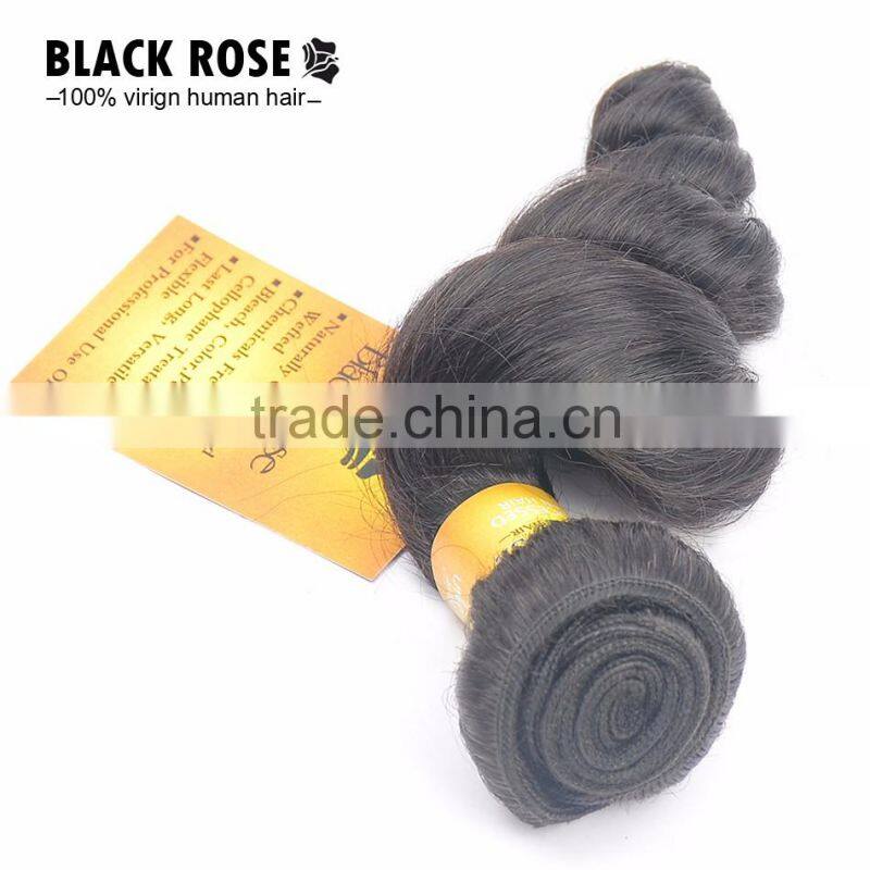 Loose Wave Hair Bundles 100% Human Hair Extension Virgin Brazilian Hair