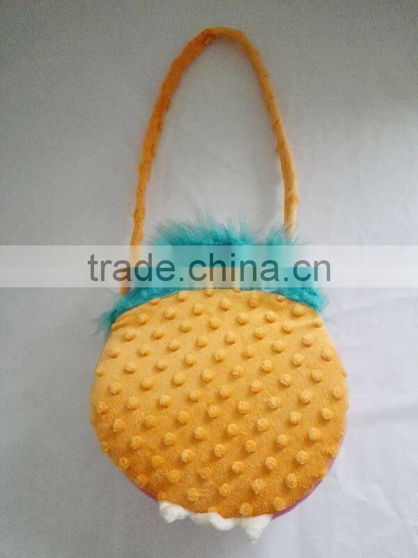 New design fancy animal shaped plush coin purse frame for kids