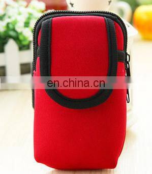 Dirt-resistant Hand Bag Running Arm Band Leather Case Mobile Phone Holder Pouch Belt