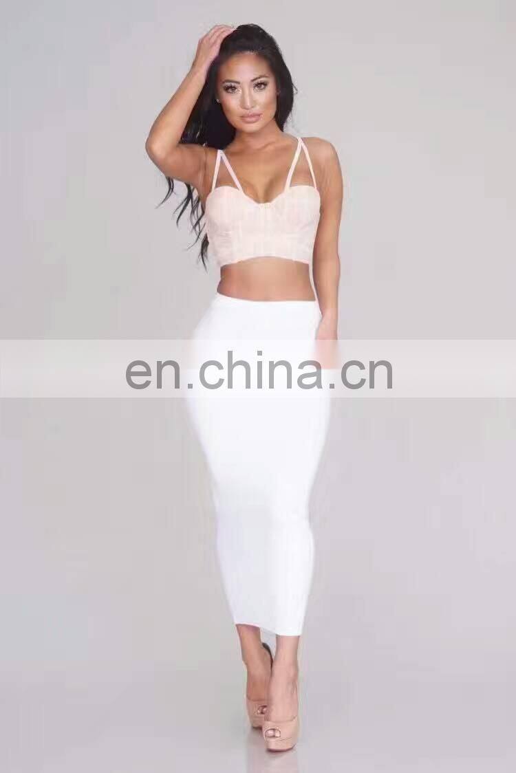 2017 new more color midi bandage dress tight pencil skirt for OL ladies wholesale