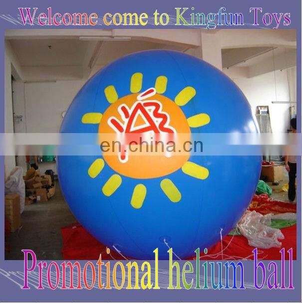 Double layer helium inflatable heart for valentine's Day