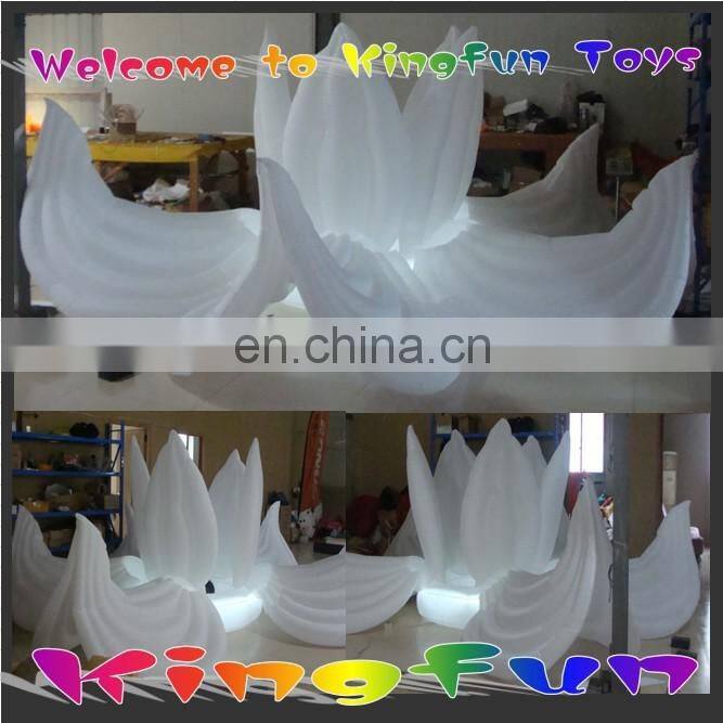 LED hanging inflatable wedding heart