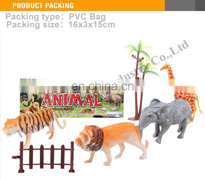 (Cheetah elephant giraffe lion) Cheap Wild World Plastic Animal Toys For Kids