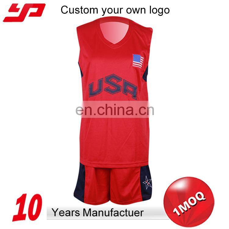Wholesale best color black girls ladies Women Basketball Uniform design with sublimation printing