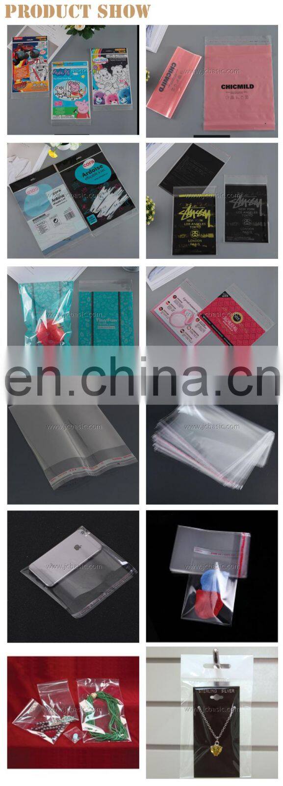 custom plastic opp bag transparent plastic bag supplier malaysia opp bags