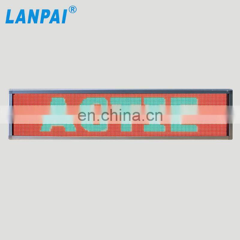 LANPAI Customized Secondaray development RS232 USB port Small indoor led sign