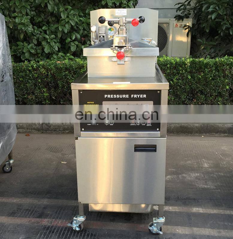 China factory hot selling industrial fish chicken meat potato chips fryer machine with cabinet price
