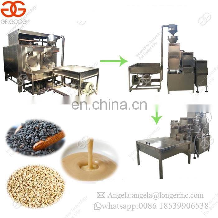 Easy Operate Energy Saving Automatic Shea Peanut Butter Making Machine Tahini Tomato Sesame Paste Processing Line Price