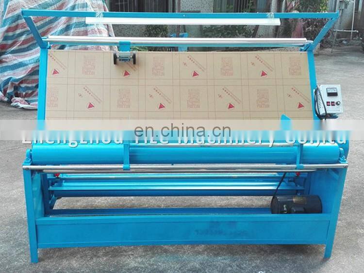 industrial fabric cloth roller Inspection and rolling Machine price