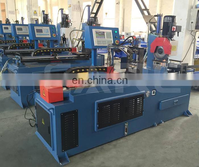 Automatic servo feeding hydraulic cnc pipe cutting machine with high accurancy