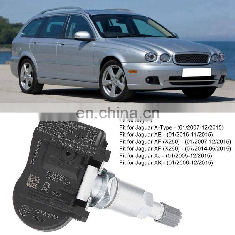 Car Tire Pressure Sensor Monitor Sensor Fit for Jaguar X-Type XE XF XJ XK FW931A159AB, FW93-1A159-AB