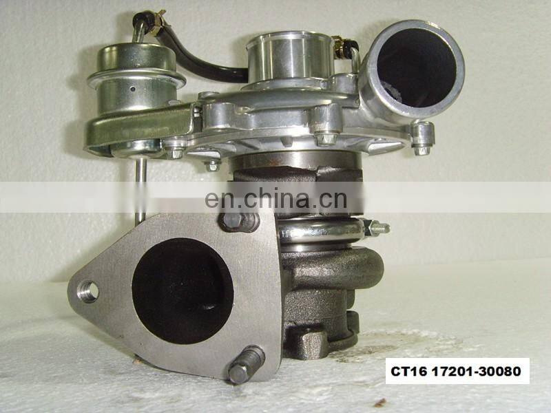 Cars spare parts CT16 Turbocharger 17201-30120 17201-30080 used for Toyota Land Cruiser Hiace Hilux vigo d4d 2.5l 2kd-ftv engine