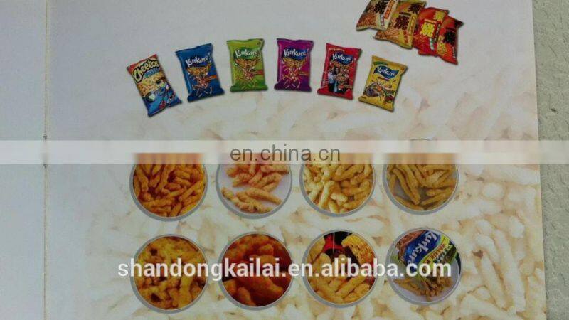 Puffed Corn Curl Snack Cheetos Kurkure Extruder Machine