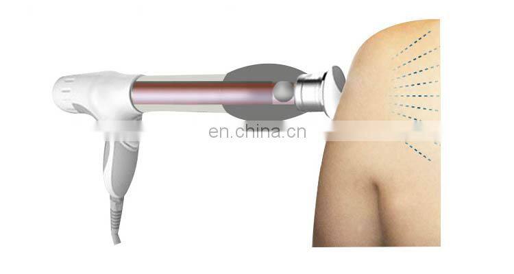 2019 factory price pain relief shock wave medical equipment portable shockwave therapy machine