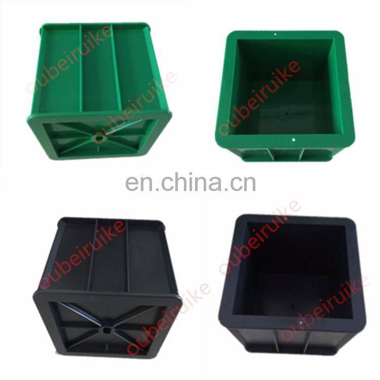 900g 150*150*150 mm ABS Plastic Concrete Single Cube Test Moulds