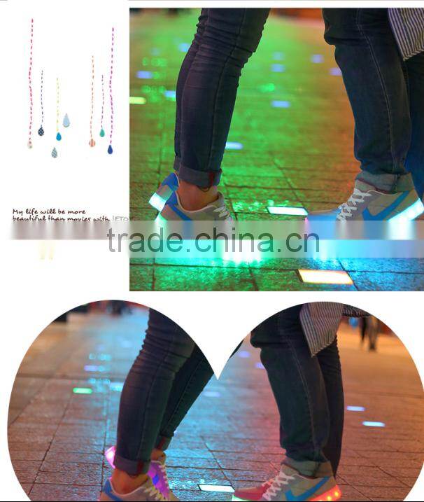 2016 Crazy led shoes wholesale led lady shoes
