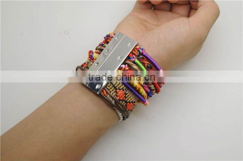 Trendy Handmade Mini Beaded Tassels Bohemian Bracelet