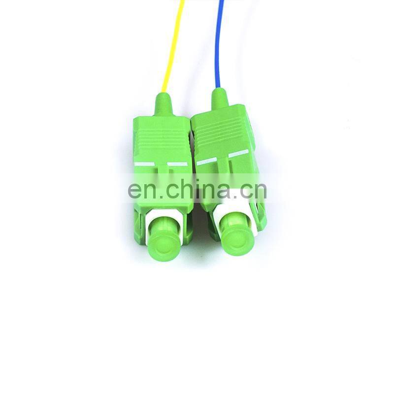 New 5/95 10/90 30/70 40/60 50/50 20/80 Sc Apc1x2 2way Window Bare Fiber Fbt Fiber Splitter Coupler
