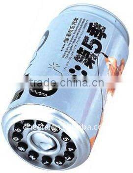 Promotional tin can telephone