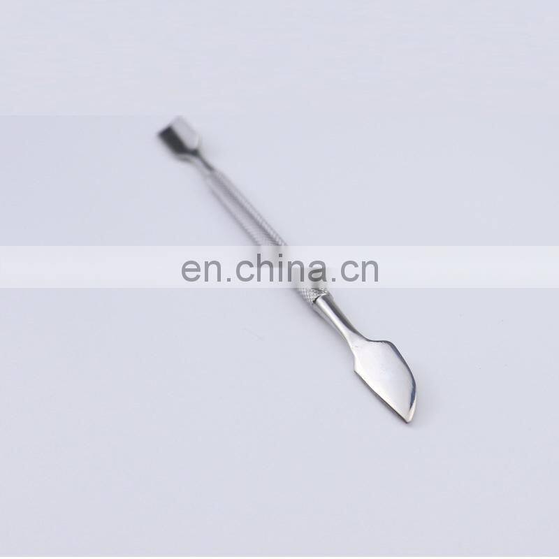 Stainless Steel Double-ended Cuticle Pusher, Dead Skin Remover Manicure Cleaner Care Nails Art Tools