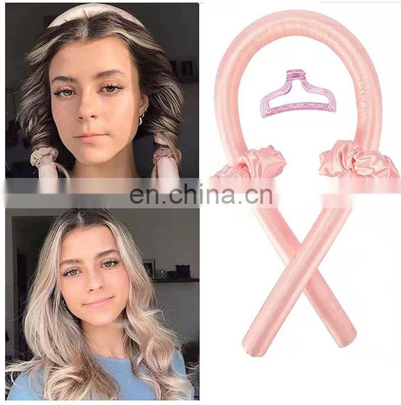 heatless hair curls band curling tools ribbon foam curler hair curl roller heatless curls