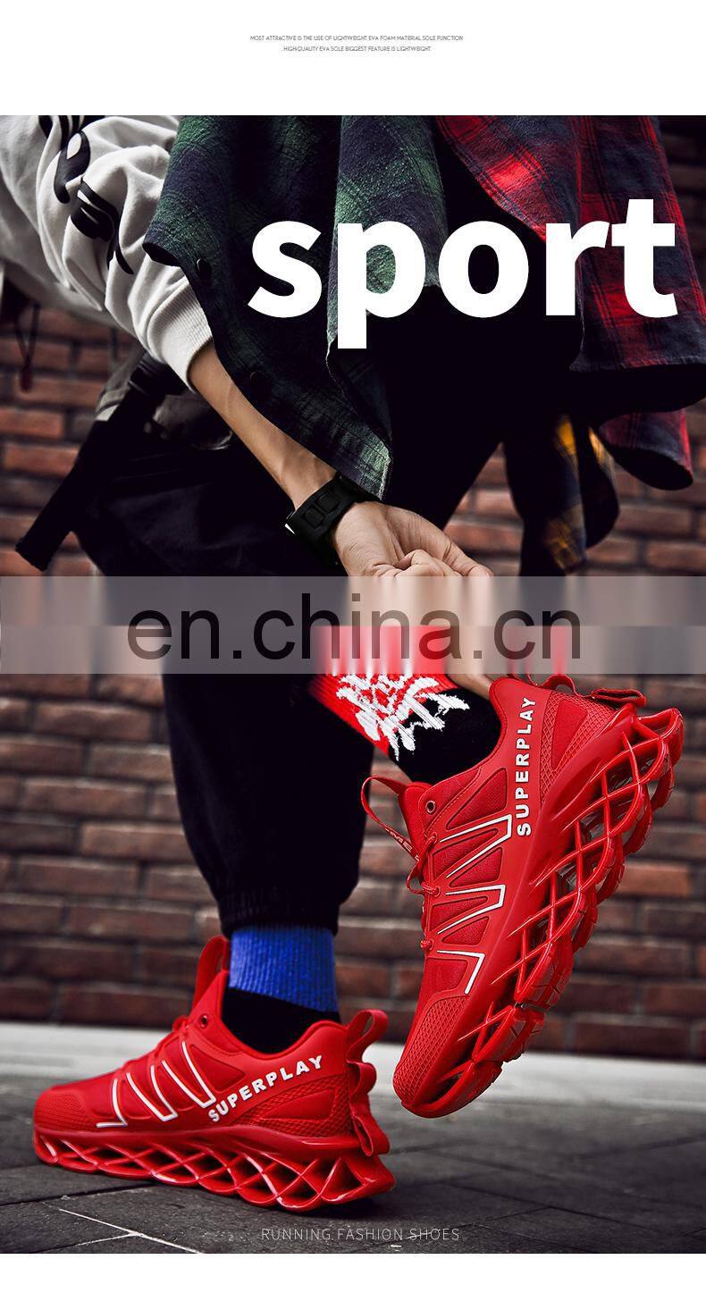 Factory Outlet 2021 Christmas Red Sports Blade Fashion Customize Men's All-match Casual Shoes Running Shoes