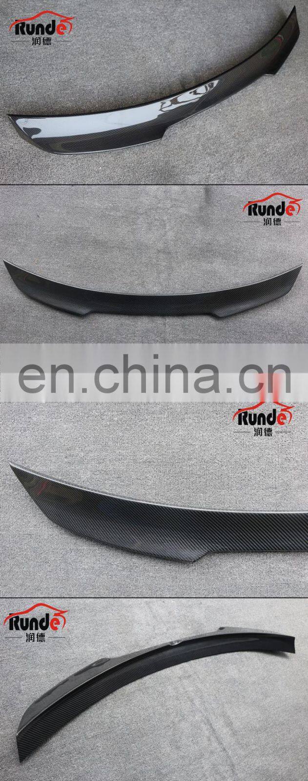 Runde Auto Car Modification Body Parts Carbon Fiber Vorsteiner Style Spoiler Suitable For 2013-2017 Mercedes-Benz CLS350 spoiler