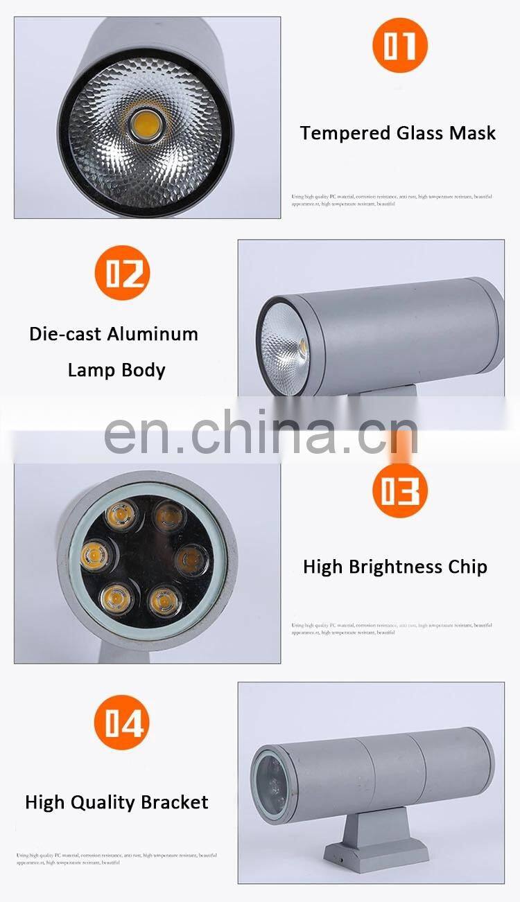 Cost Effective Modern Interior Stair Bracket Fancy Up Down LED Wall Lamp Light