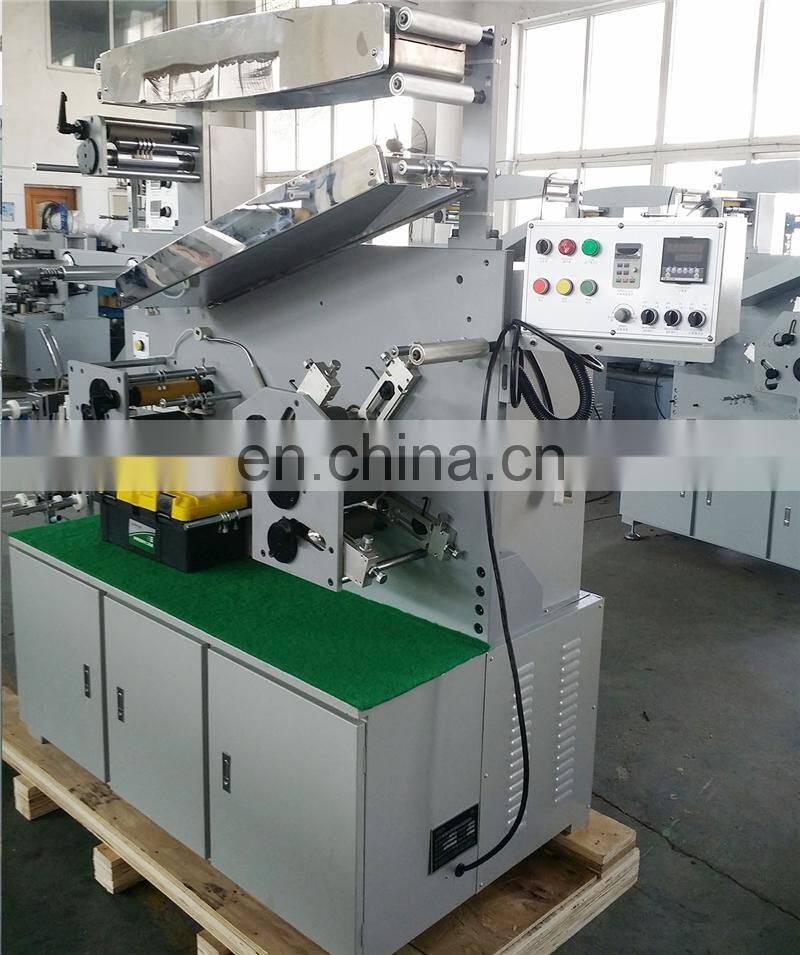 UGS21S 2 PLUS 1 color roll to roll Automatic fabric label flexo Printing machine, ribbon trademark flexographic printer