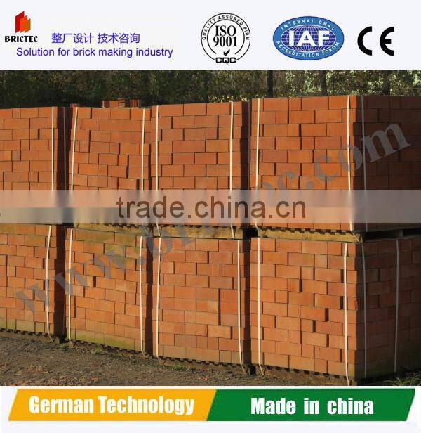 Automatic brick stacker machine in automatic clay brick manufacturing plant