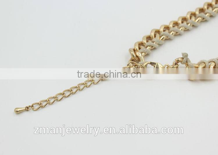 2016 Modern Latest Design Gold Starfish Necklace Handmade Chunky Necklace