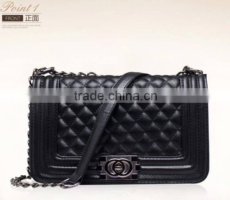 new model diamond lattice purses ladies handbags