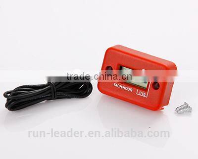 Digital Inductive Waterproof Tachometer Hour Meter Used For Gasoline Engine 2/4 Stroke