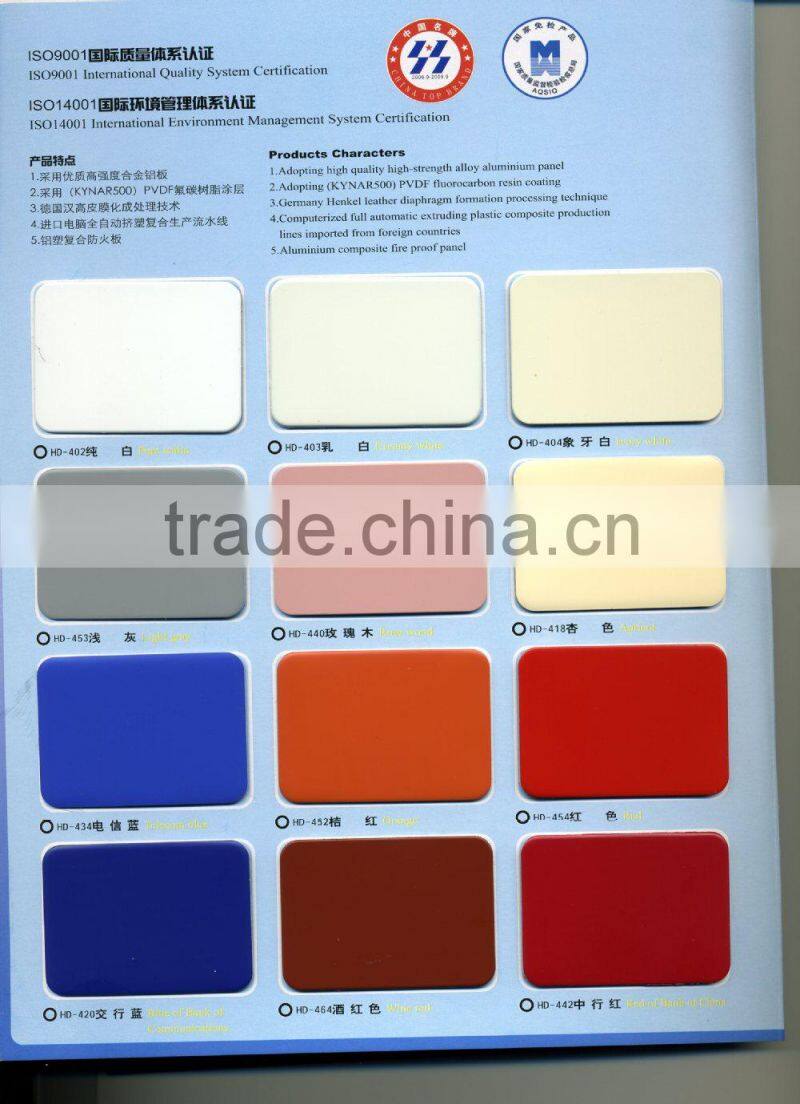 3mm/4mm brushed aluminum interior wall panels/ aluminum composite panels (ACP ) factory