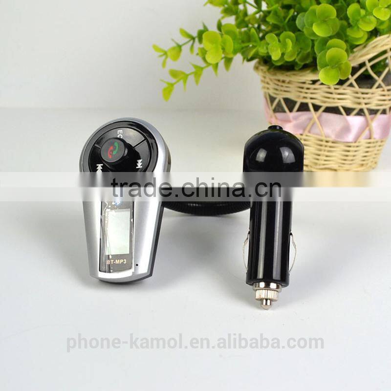 shenzhen popular model M398 steering wheel bluetooth fm transmitter car kit