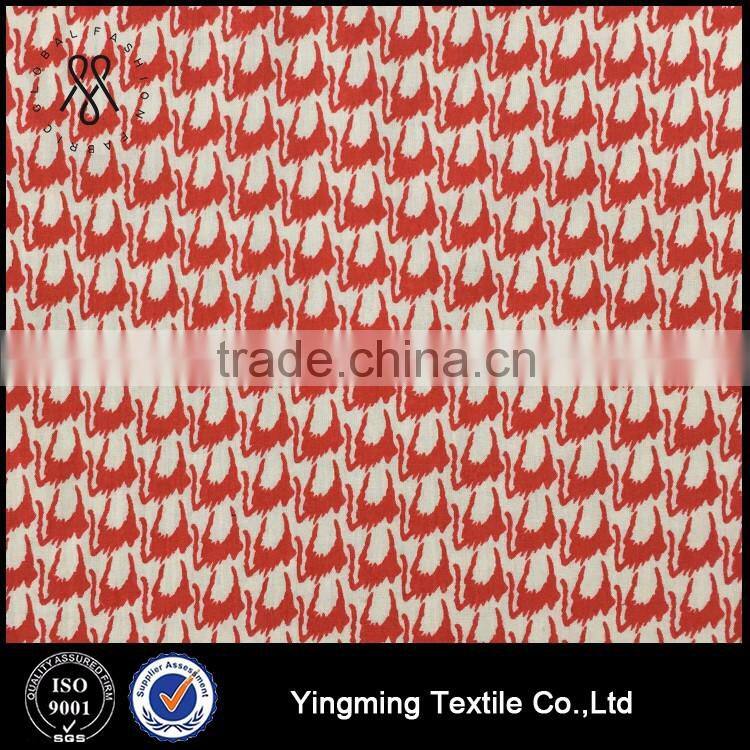 Printed shirting rayon fabric, for fashion garments,shirt,suits, dress, skirt, blouses
