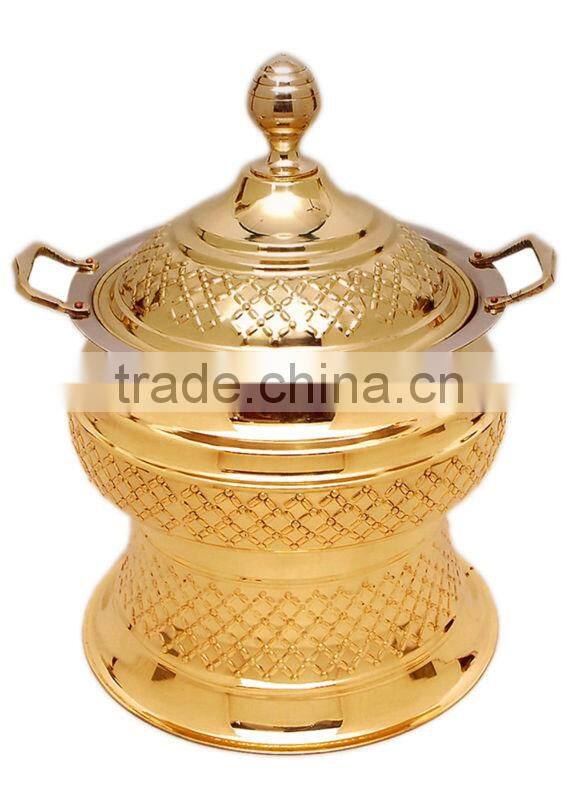 Brass Cheffing Dish, Wedding & Party utensils, food serving dish, hot keeping dish, Catering item, Hotel & Restaurant utensils