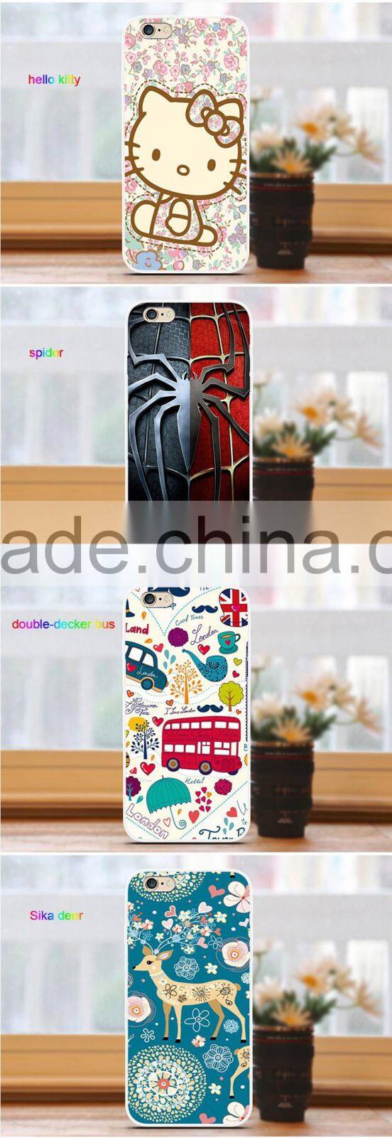 Free sample cellphone sublimation universal silicone 3d cartoon case colorful waterproof case for sam galaxy grand prime