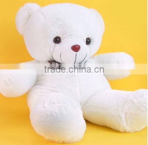 Lovely Kids Favorite Soft Toy White Couple Bear/plush white teddy bear toy